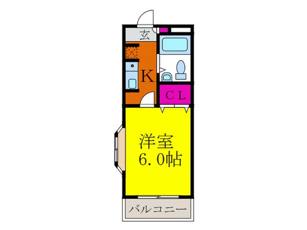 佐太ハイツの物件間取画像